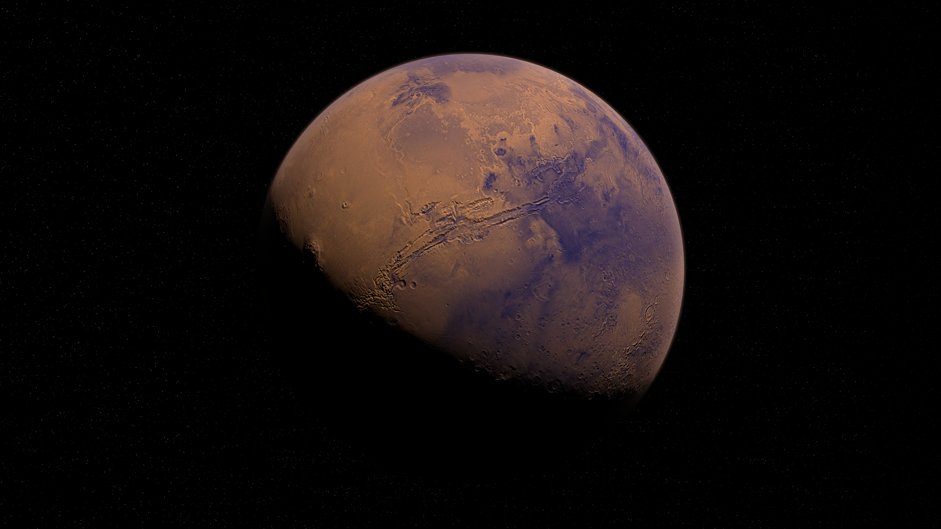 The planet Mars